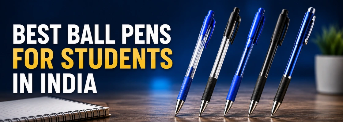 Top-rated ball pens for students in India